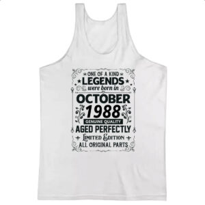 Camiseta Regata Legends Were Born OUT-1988