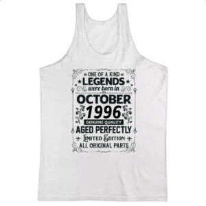 Camiseta Regata Legends Were Born OUT-1996