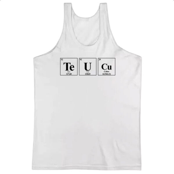 Camiseta Regata Tabela periodica teu