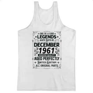Camiseta Regata Legends Were Born DEZ-1961