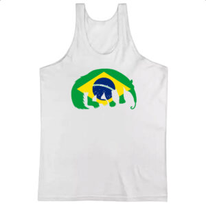 Camiseta Regata Tamandua Bandeira Fauna Brasileira