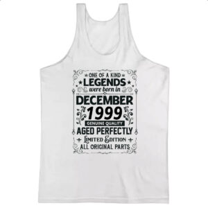 Camiseta Regata Legends Were Born DEZ-1999