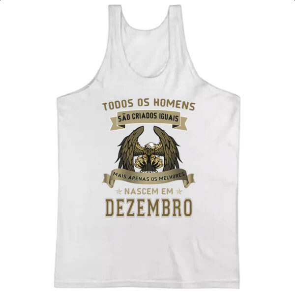 Camiseta Regata Homem Lenda Aguia Dezembro