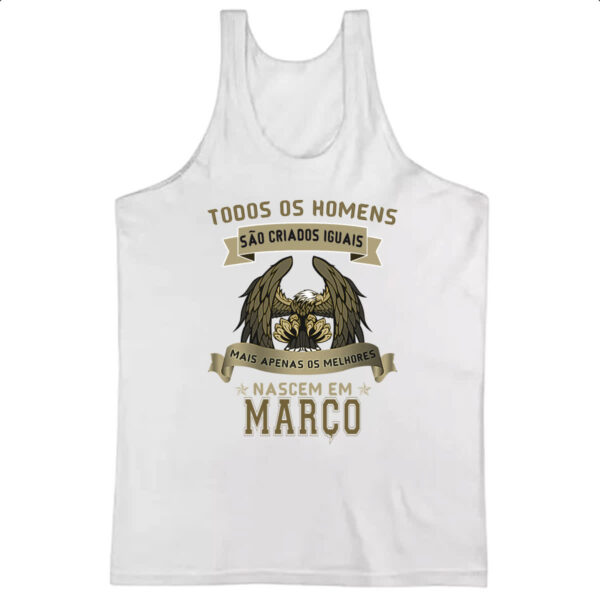 Camiseta Regata Homem Lenda Aguia Marco