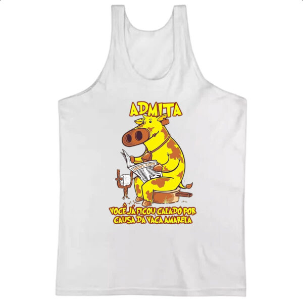 Camiseta Regata Calado pela vaca amarela