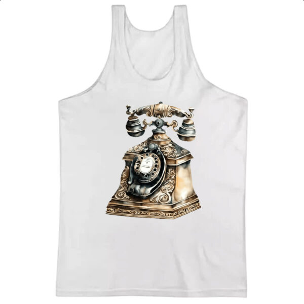 Camiseta Regata Telefone antigo vintage