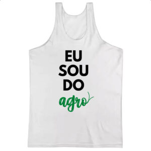 Camiseta Regata Eu sou do Agro