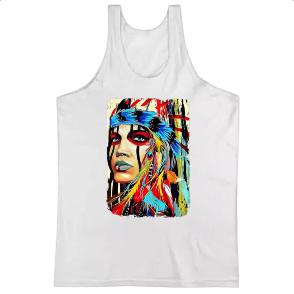 Camiseta Regata India Americada Print Color