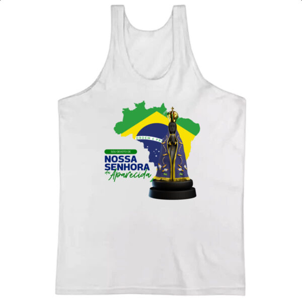Camiseta Regata Devoto Nossa Sen Aparecida