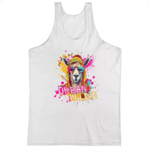 Camiseta Regata Kanguru Urban Wild Watercolor