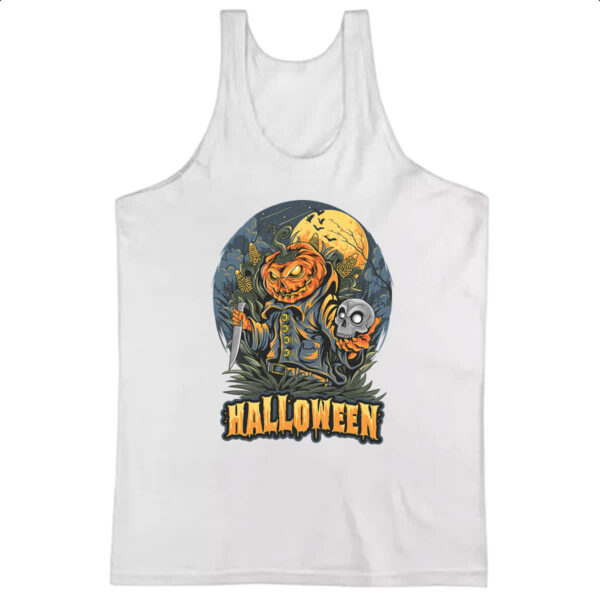 Camiseta Regata Halloween JackPot Milharal Faca