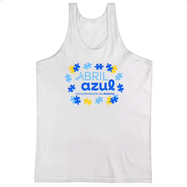 Camiseta Regata Autismo conscientizacao