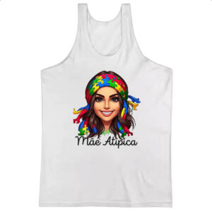 Camiseta Regata Mae Atipica Autismo