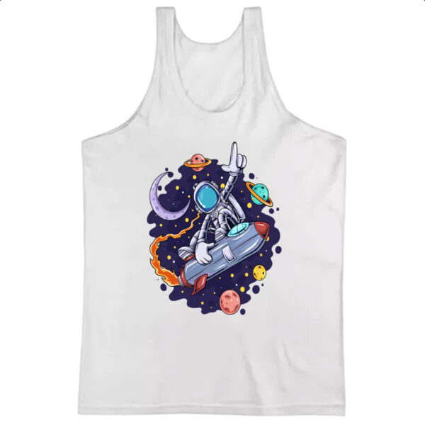 Camiseta Regata Surfando na nave