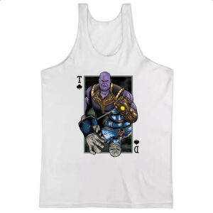 Camiseta Regata Thanos e Darkseid