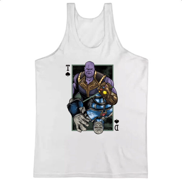 Camiseta Regata Thanos e Darkseid