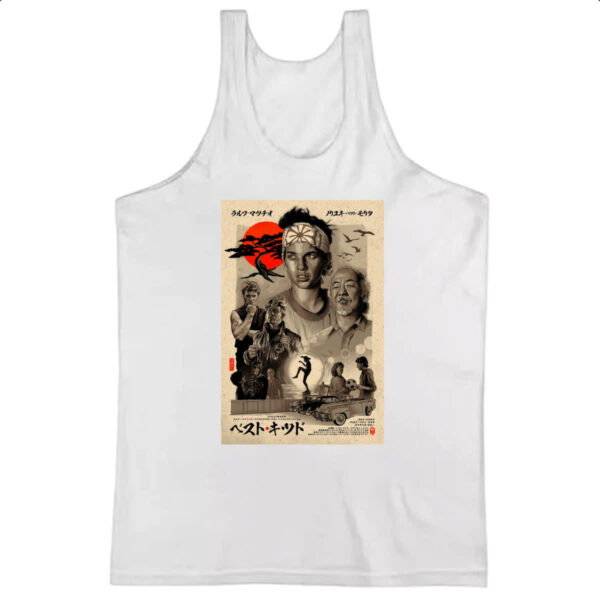 Camiseta Regata The Karate Kid Poster Japao