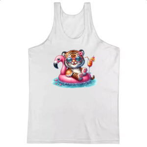 Camiseta Regata Tigre na boia