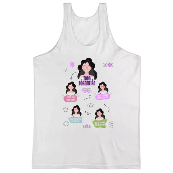 Camiseta Regata Toda dorameira