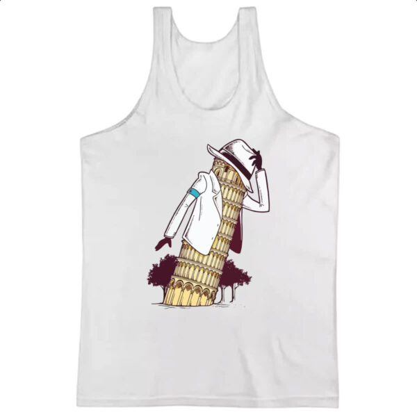 Camiseta Regata Torre Pizza Jackson Smooth Criminal