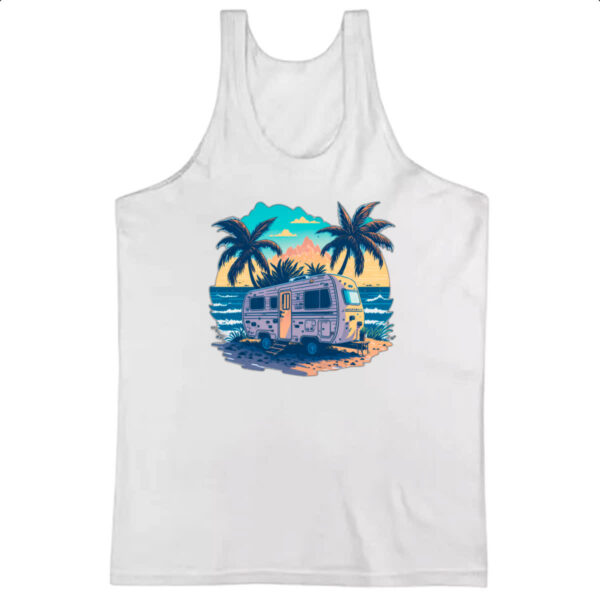 Camiseta Regata Trailer Sunset Arte