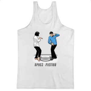 Camiseta Regata Spock Fiction