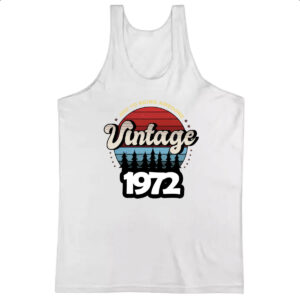 Camiseta Regata Vintage being awesome 1972