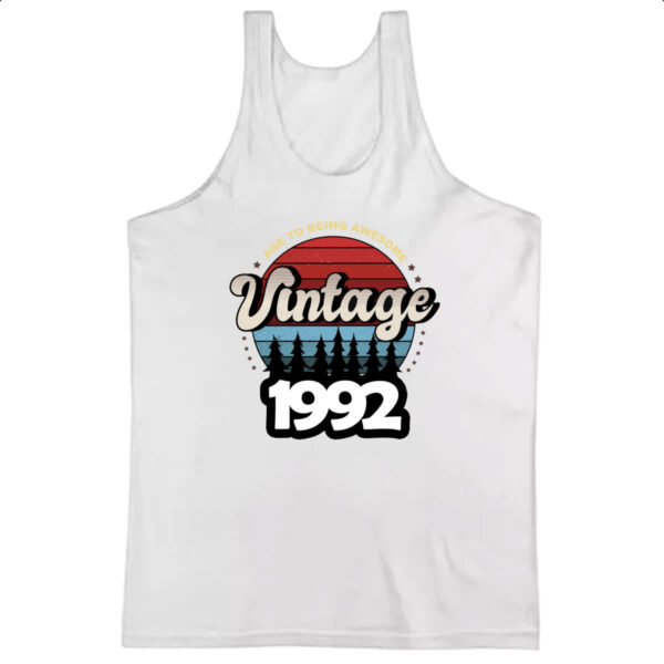 Camiseta Regata Vintage being awesome 1992