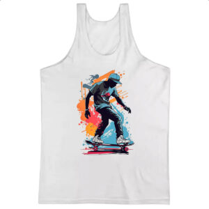 Camiseta Regata Street Skate Art Splash