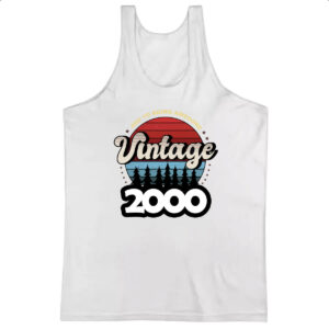 Camiseta Regata Vintage being awesome 2000