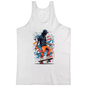 Camiseta Regata Street Skate Splash Art