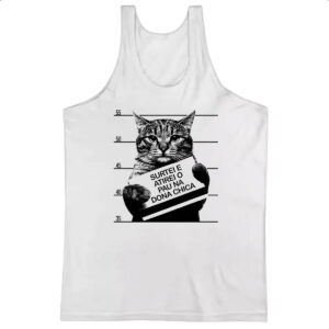 Camiseta Regata Surtei atirei pau dona chica