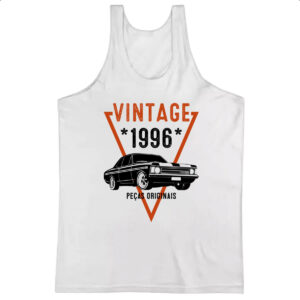 Camiseta Regata Vintage Pecas Originais 1996