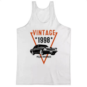 Camiseta Regata Vintage Pecas Originais 1998