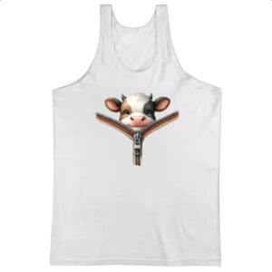 Camiseta Regata Vaca no ziper