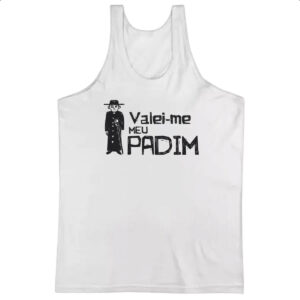 Camiseta Regata Valei-me meu padim
