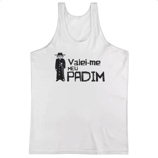 Camiseta Regata Valei-me meu padim