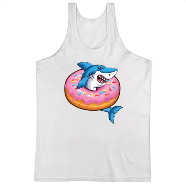 Camiseta Regata Tubarao Donuts