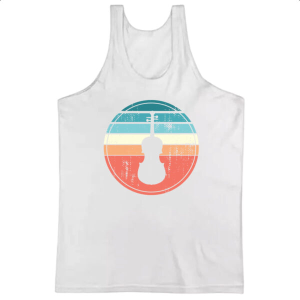 Camiseta Regata Violino Sunset Art