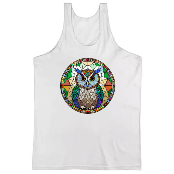 Camiseta Regata Vitral Coruja