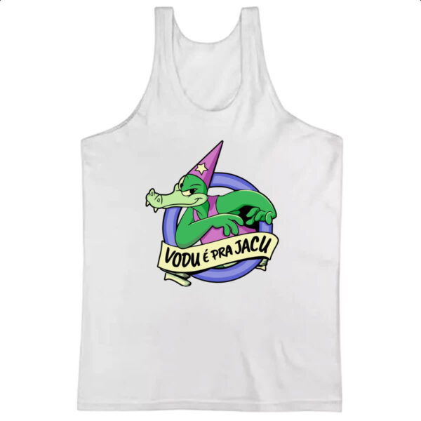 Camiseta Regata Vodu e pra jacu