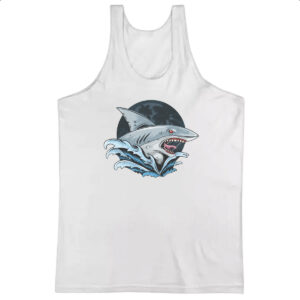 Camiseta Regata Tubarao de Malibu