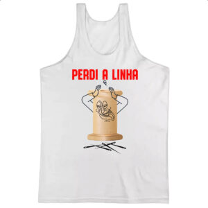 Camiseta Regata Carretel perdi a linha