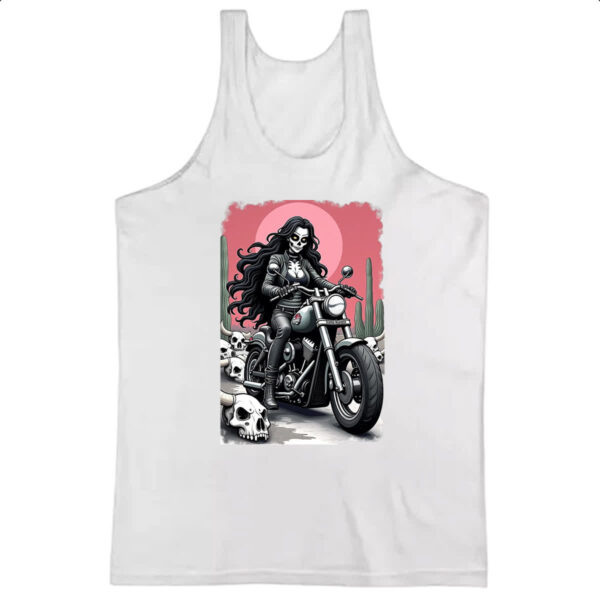 Camiseta Regata Catrina Motoqueira Radical