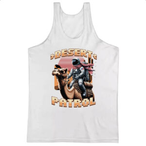 Camiseta Regata Astronauta Desert Patrol