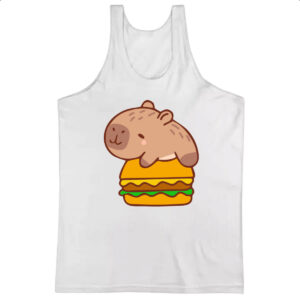 Camiseta Regata Capivara Hamburguer