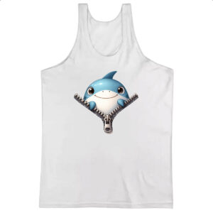 Camiseta Regata Tubarao no ziper