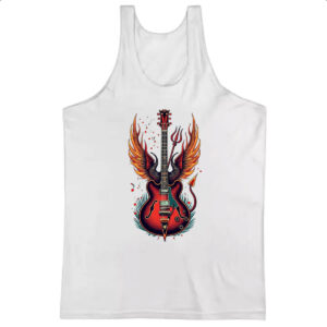 Camiseta Regata Guitarra demoniaca
