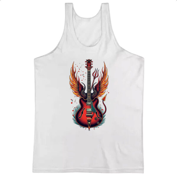 Camiseta Regata Guitarra demoniaca