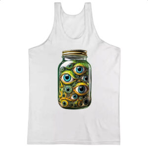 Camiseta Regata Olhos em conserva